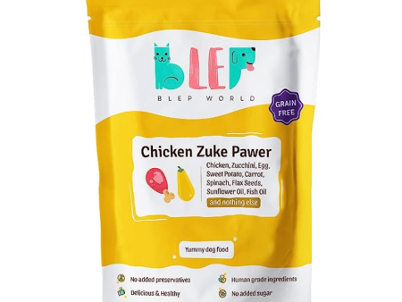 BLEP Chicken Zuke Pawer Dog Wet Food (300g) Fashion