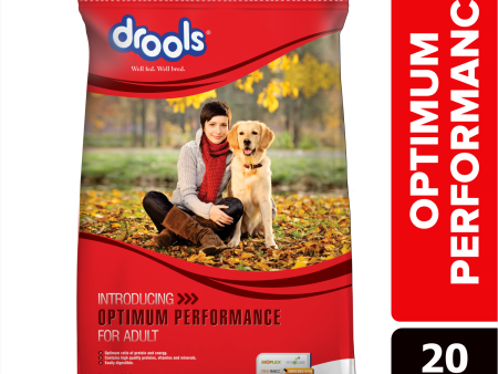 Drools Optimum Performance Adult Dog Dry Food Online now