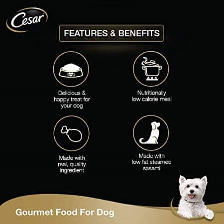 Cesar Sasami & Vegetables Premium Adult Dog Wet Food Online Hot Sale