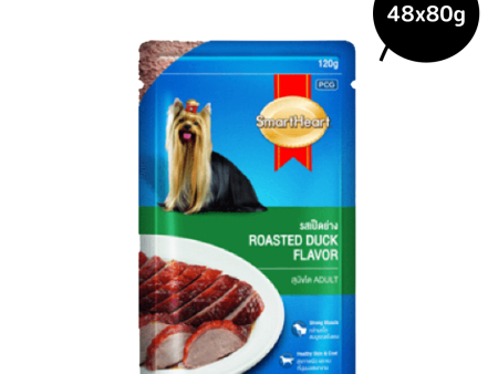 SmartHeart Roasted Duck In Gravy Adult Dog Wet Food Online Hot Sale