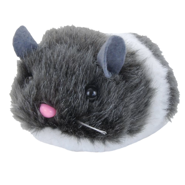 Trixie Wriggle Up Mouse Toy for Cats (Dark Grey) Sale