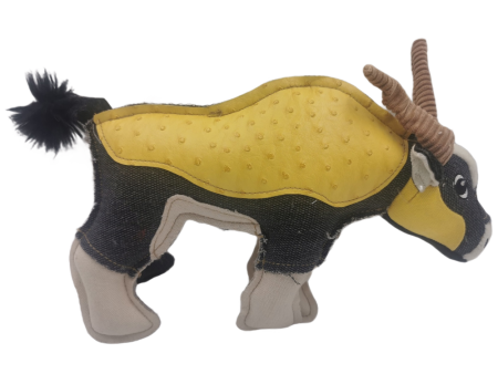 NutraPet The Bushy Antelope Toy for Dogs (Multicolor) Fashion