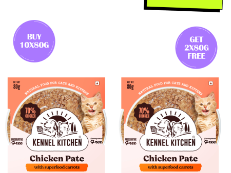 Kennel Kitchen Chicken Pate with Superfood Carrot Cat Wet Food Online Hot Sale