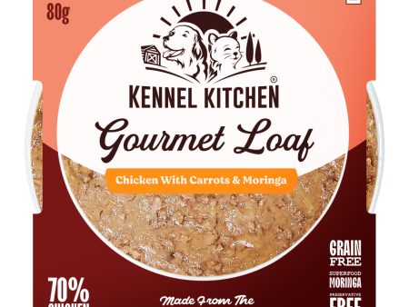 Kennel Kitchen Gourmet Loaf Chicken with Carrots & Moringa Puppy & Adult Dog Wet Food (All Life Stage) Cheap