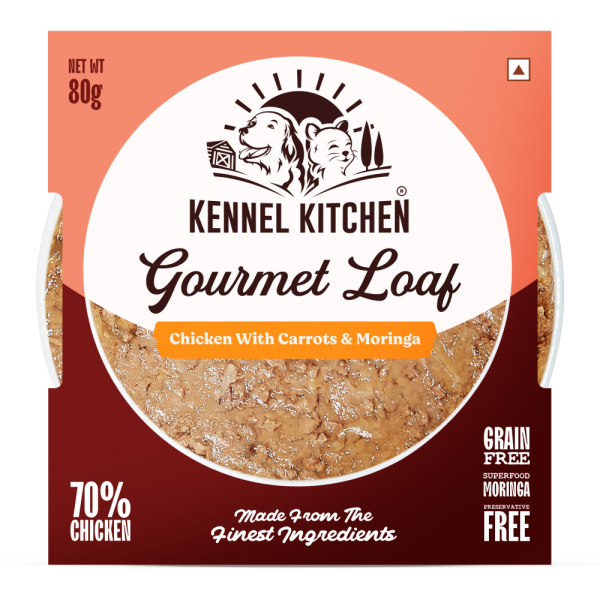 Kennel Kitchen Gourmet Loaf Chicken with Carrots & Moringa Puppy & Adult Dog Wet Food (All Life Stage) Cheap