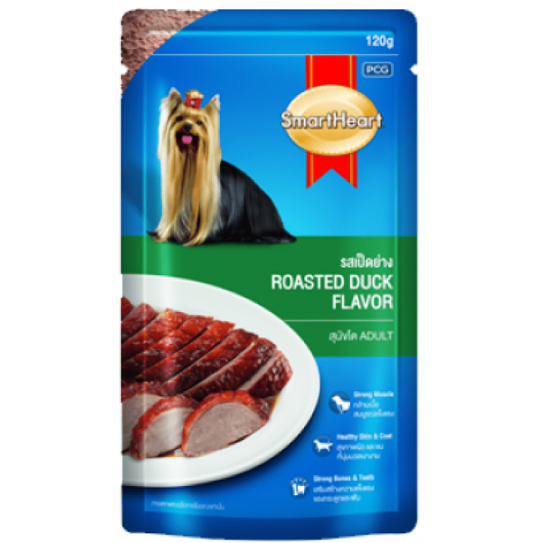 SmartHeart Roasted Duck In Gravy Adult Dog Wet Food Online Hot Sale