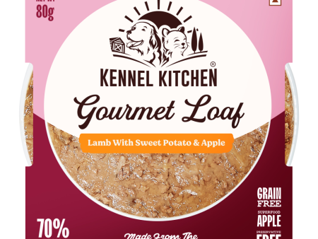 Kennel Kitchen Gourmet Loaf Lamb with Sweet Potato & Apple Puppy & Adult Dog Wet Food (All Life Stage) on Sale