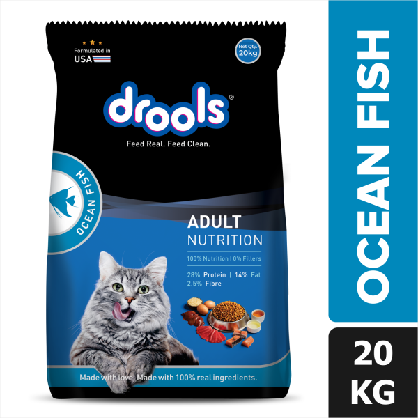 Drools Ocean Fish Adult Cat Dry Food Online Sale