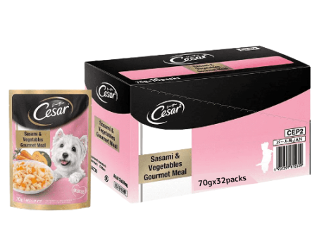 Cesar Sasami & Vegetables Premium Adult Dog Wet Food Online Hot Sale