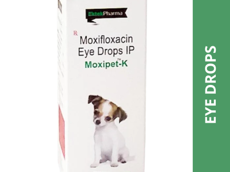 Ek Tek Moxipet K Eye Drops for Dogs and Cats For Discount