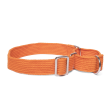 Let s Wag Martingale Fabric Collar for Dogs (Orange) Online now