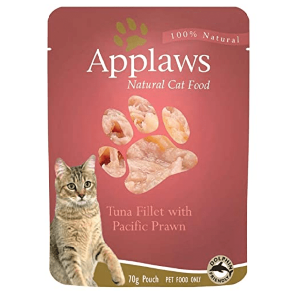 Applaws Tuna Fillet with Pacific Prawns Cat Pouch Wet Food Online