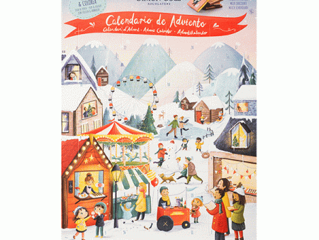 Calendário do Advento Mercado de Natal Chocolate Online