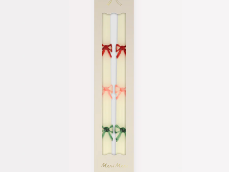 Conjunto de velas longas com arcos coloridos Hot on Sale