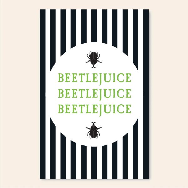 cartaz BEETLEJUICE BEETLEJUICE For Sale