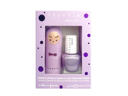 Conjunto de protetor labial com esmalte Nube & Cranberry Online Sale