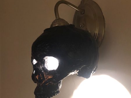 Skull Wall Sconce Supply