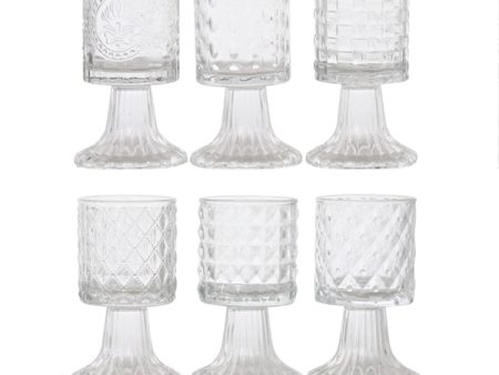 Copo candelabro de cristal labrado FARO Hot on Sale