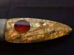 Japanese Raden Lure. Big Game Lure,Tuna ,Flat Head 12  2 Hole jet  mother of pearl. Fashion