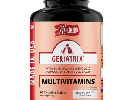 Kala Health Geriatrix Multivitamins 60 tab Supply