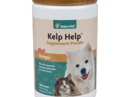 15% OFF: NaturVet Kelp Help Mineral & Vitamin Supplement Plus Omegas for Dogs & Cats 1lb For Cheap