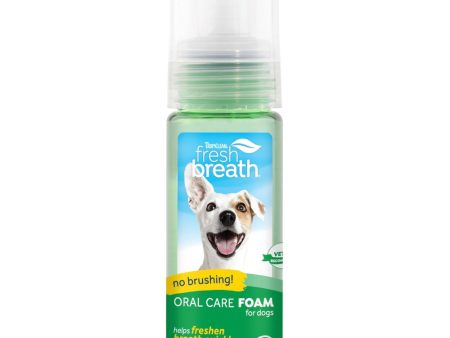 15% OFF: Tropiclean Fresh Breath Oral Care Foam 4.5oz Sale