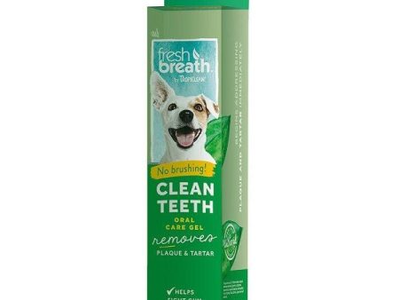 15% OFF: Tropiclean Fresh Breath Clean Teeth Oral Care Gel For Dogs For Sale