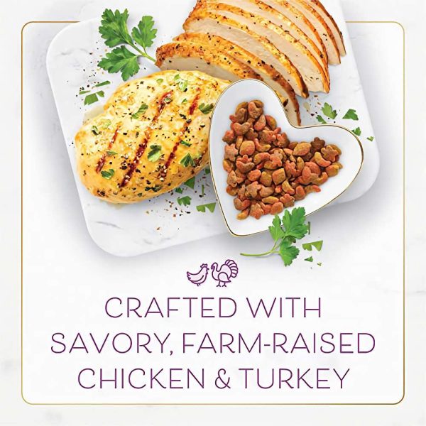 BUNDLE DEAL : Fancy Feast with Savory Chicken & Turkey Dry Cat Food Cheap