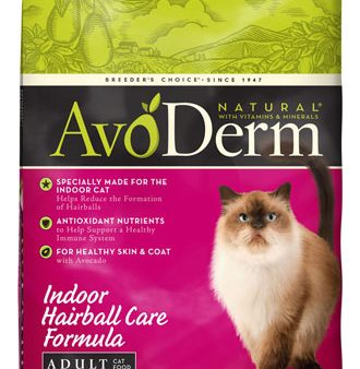 Avoderm Natural Indoor Hairball Care Dry Cat Food 3.5lb For Cheap