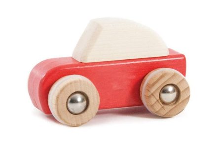 Wooden Pull-Back Car Online Hot Sale