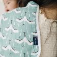 Oh So Soft Muslin Burp Cloths - Crane + Dragonfly on Sale