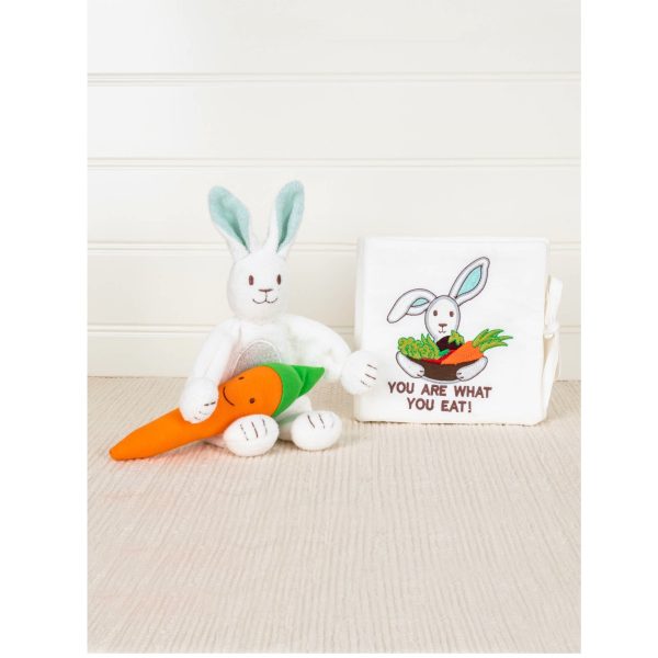 Organic Cotton Rabbit Lovey Baby Toy Online Sale