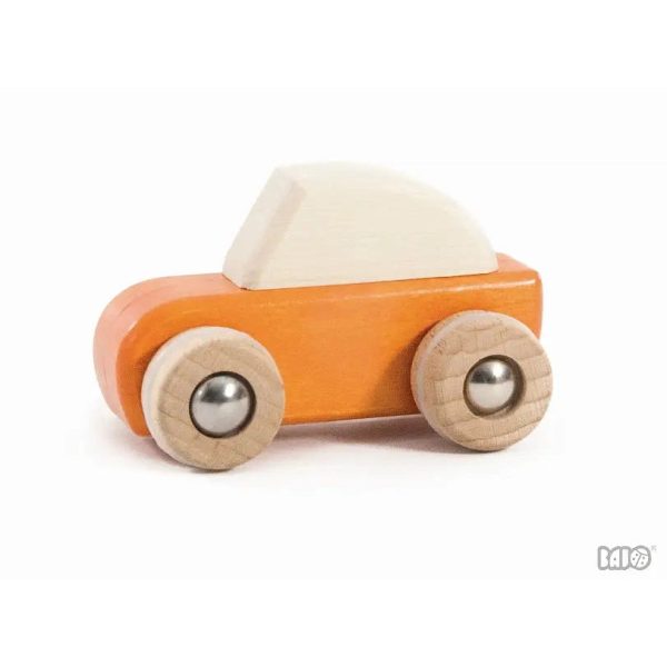 Wooden Pull-Back Car Online Hot Sale