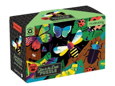 100 Piece Glow in the Dark Puzzle - Amazing Insects Online Sale