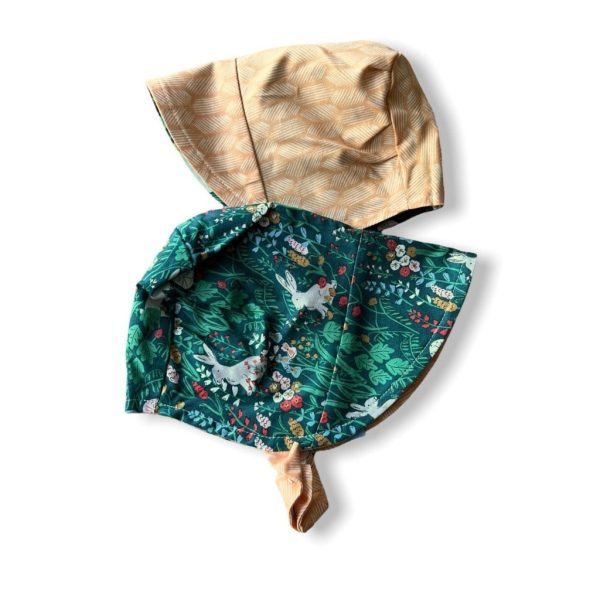 Organic Reversible EcoBonnet Sun Hat - Hare Online Sale