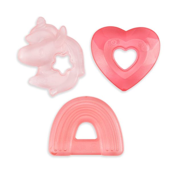 Cutie Coolers Water-Filled Teethers - Unicorn Discount