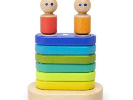 Magnetic Wooden Floating Stacker Online