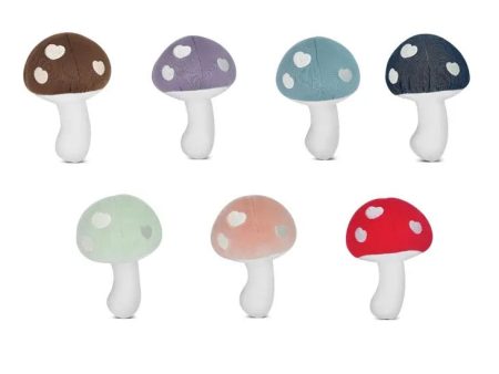 Organic Plush Rattle - Mushroom Supply