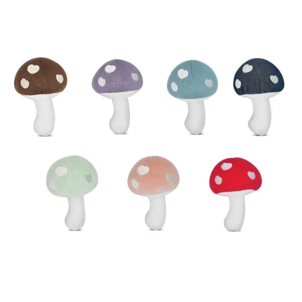 Organic Plush Rattle - Mushroom Supply