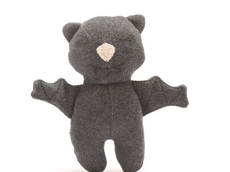 Organic Knitted Bat Baby Rattle Hot on Sale